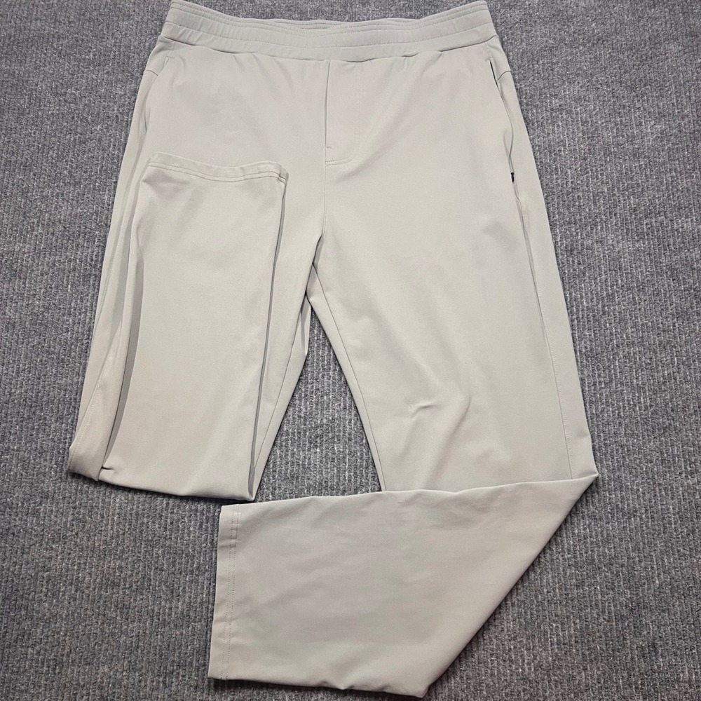Public Rec‎ All Day Every Day Pants Mens 38x32 Light Gray Jogger Trousers